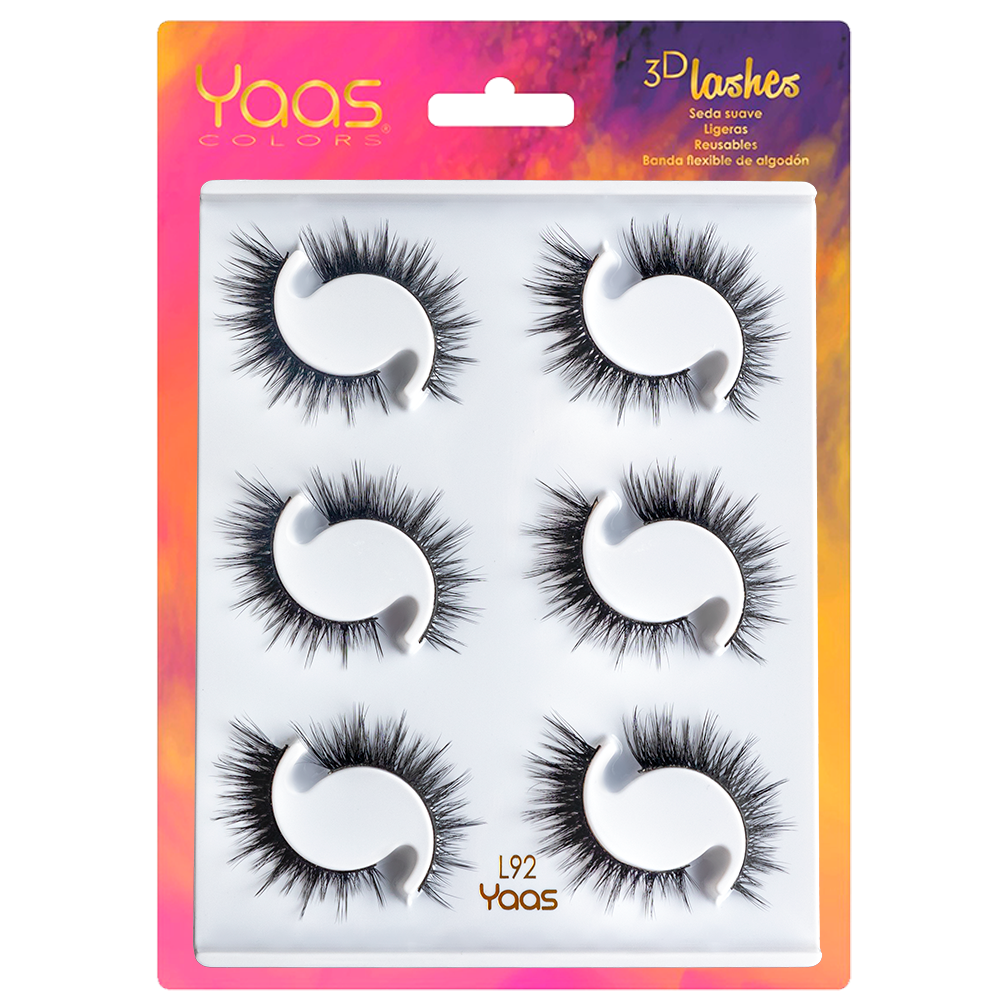 53 L92 BANDEJA 6 PARES 3D LASHES