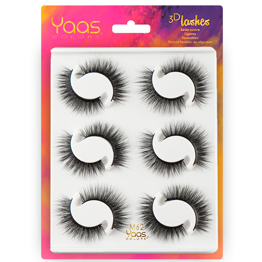 0067 M62 BANDEJA 6 PARES 3D LASHES