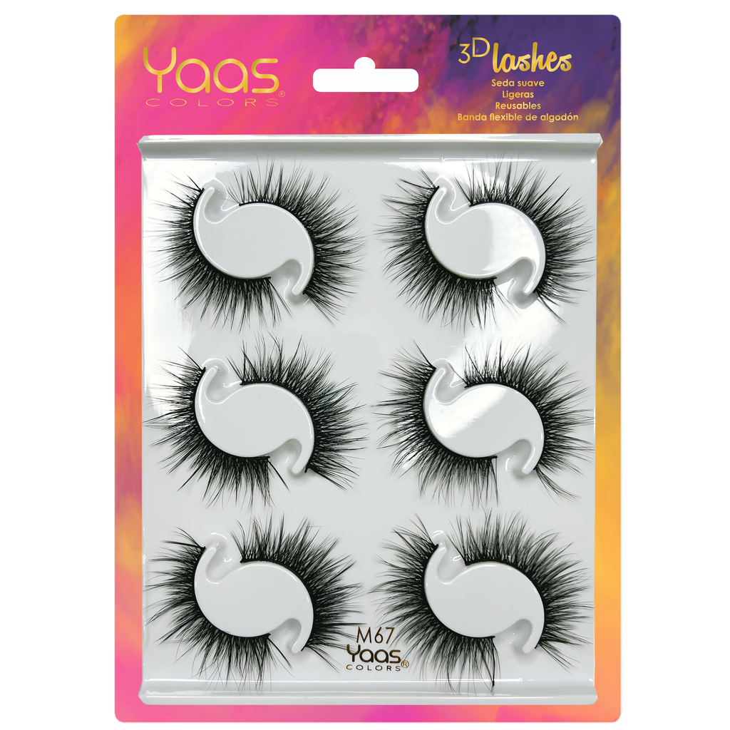0068 M67 BANDEJA 6 PARES 3D LASHES