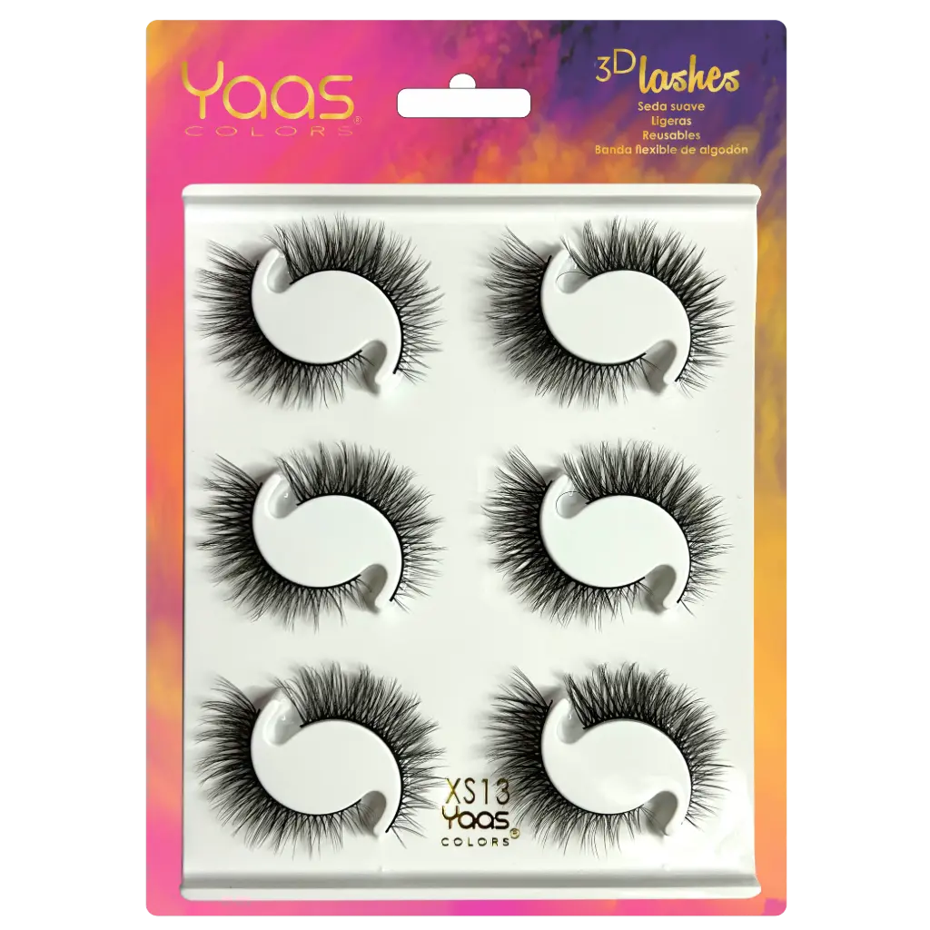 0054 XS13 BANDEJA 6 PARES 3D LASHES