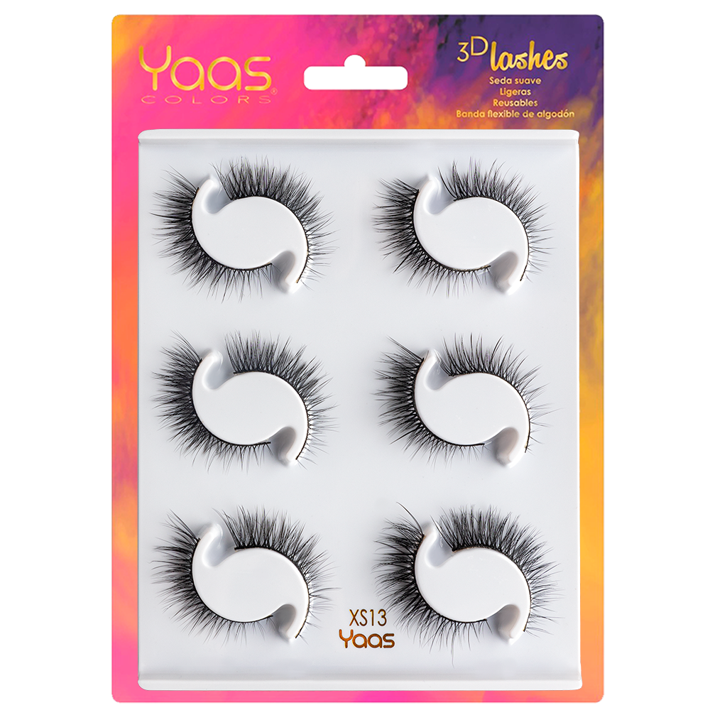 39 XS13 BANDEJA 6 PARES 3D LASHES