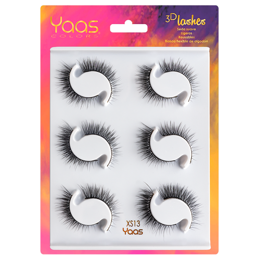 [0606795091584] 39 XS13 BANDEJA 6 PARES 3D LASHES